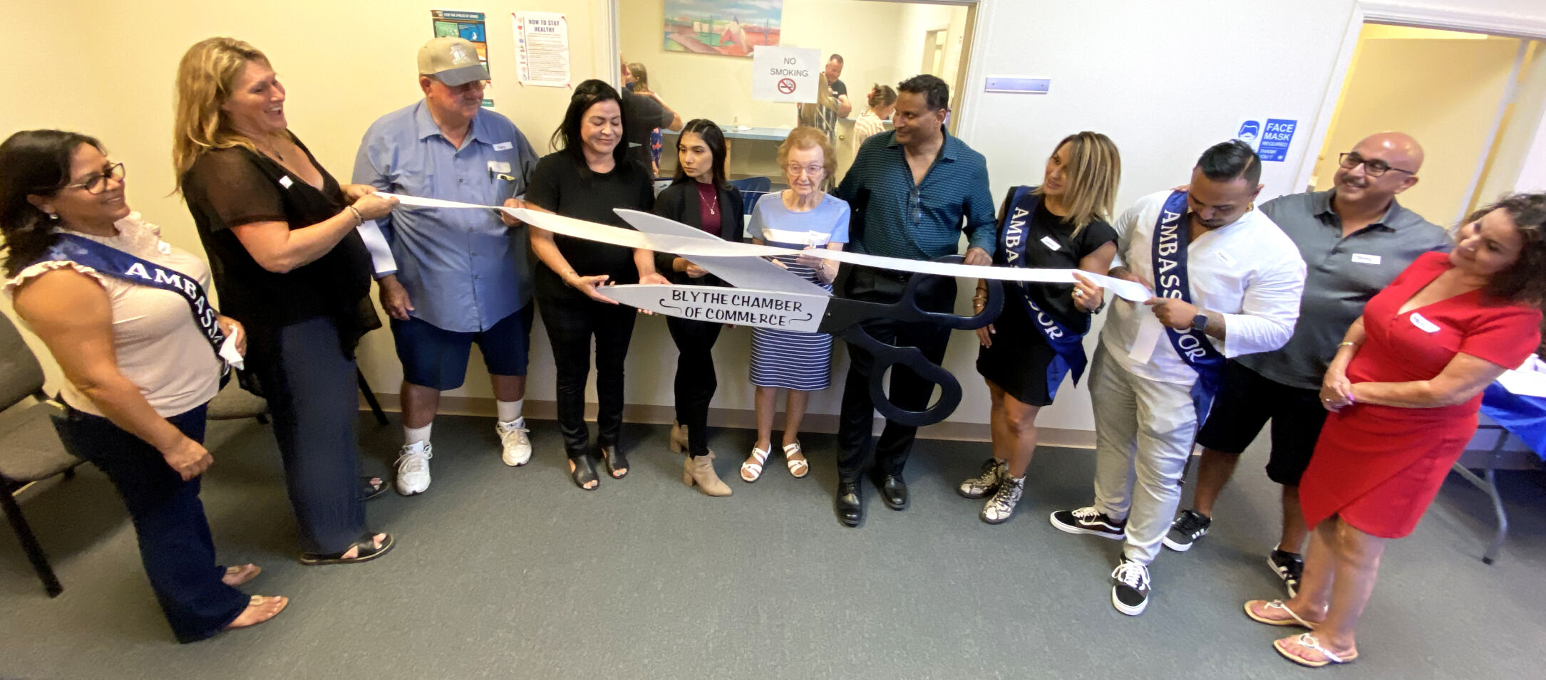 Blythe welcomes new doctor: Chamber heralds Dr. Vuthoori, Officium's arrival with ribbon cutting